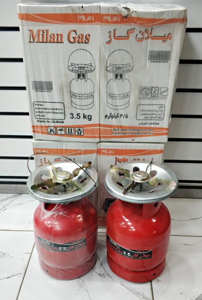 Баллон газовый 1л с газовой горелкой "Кемпинг"